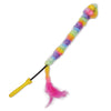 Kazoo Fluffy Rainbow Tail Cat Toy - RSPCA VIC