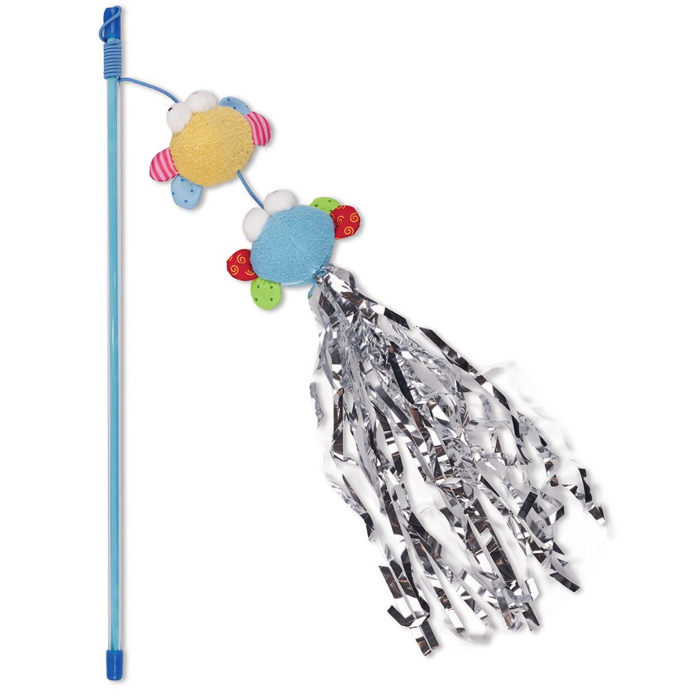 Kazoo Butterfly High Wand Cat Toy - RSPCA VIC