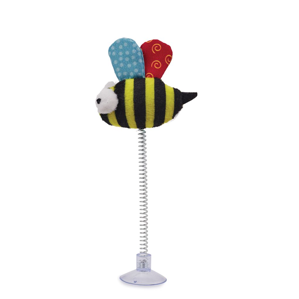 Springy cat toy deals