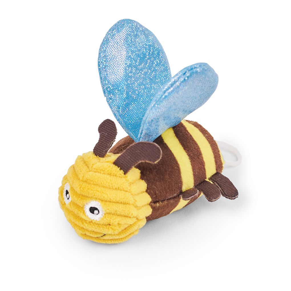 Squeaky bee dog toy online