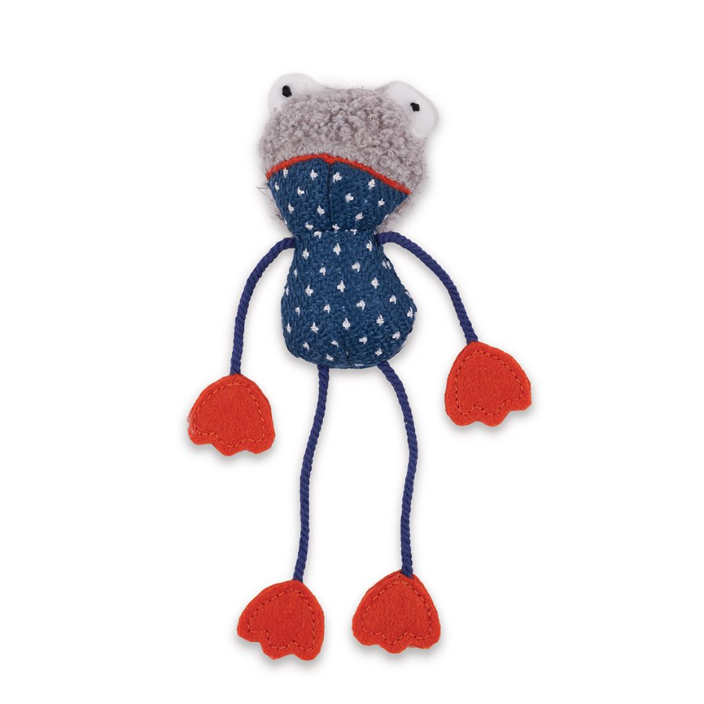 Kazoo Floppy Frog Cat Toy - RSPCA VIC