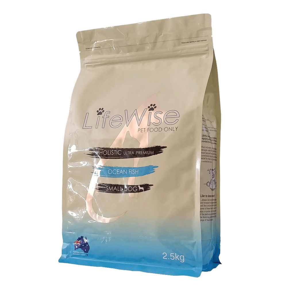 Lifewise Ocean Fish with Rice & Veg Adult Small Bites Dog Food - RSPCA VIC