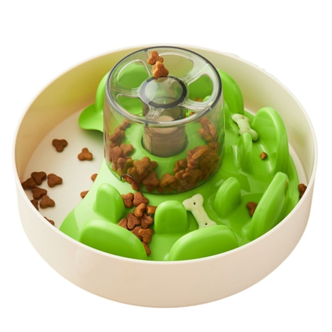 Flying Saucer Dog Game Slow Food Feeder and Anti Choke Puzzle – Mypettrendz