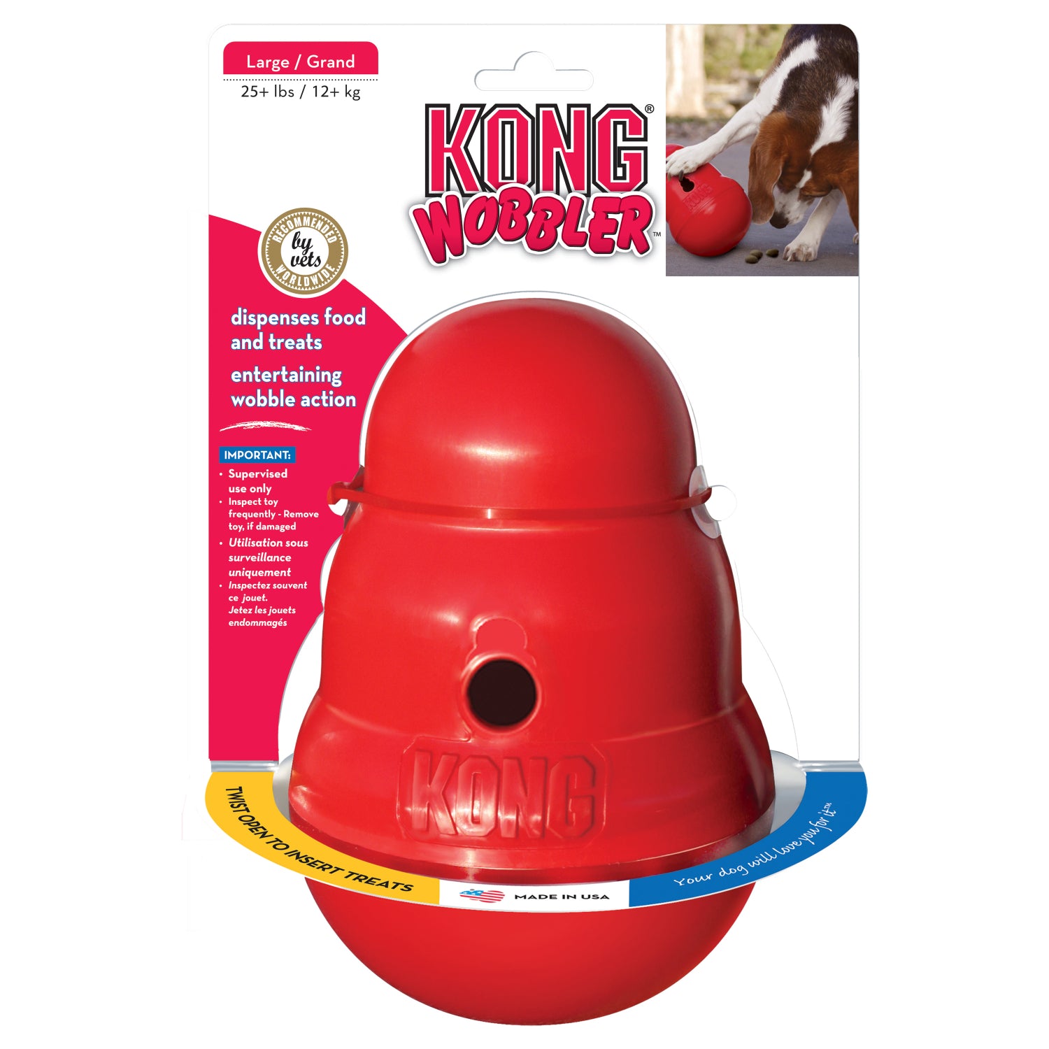 KONG Wobbler - RSPCA VIC
