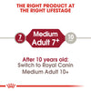 Royal Canin Medium Adult 7+ 15kg - RSPCA VIC
