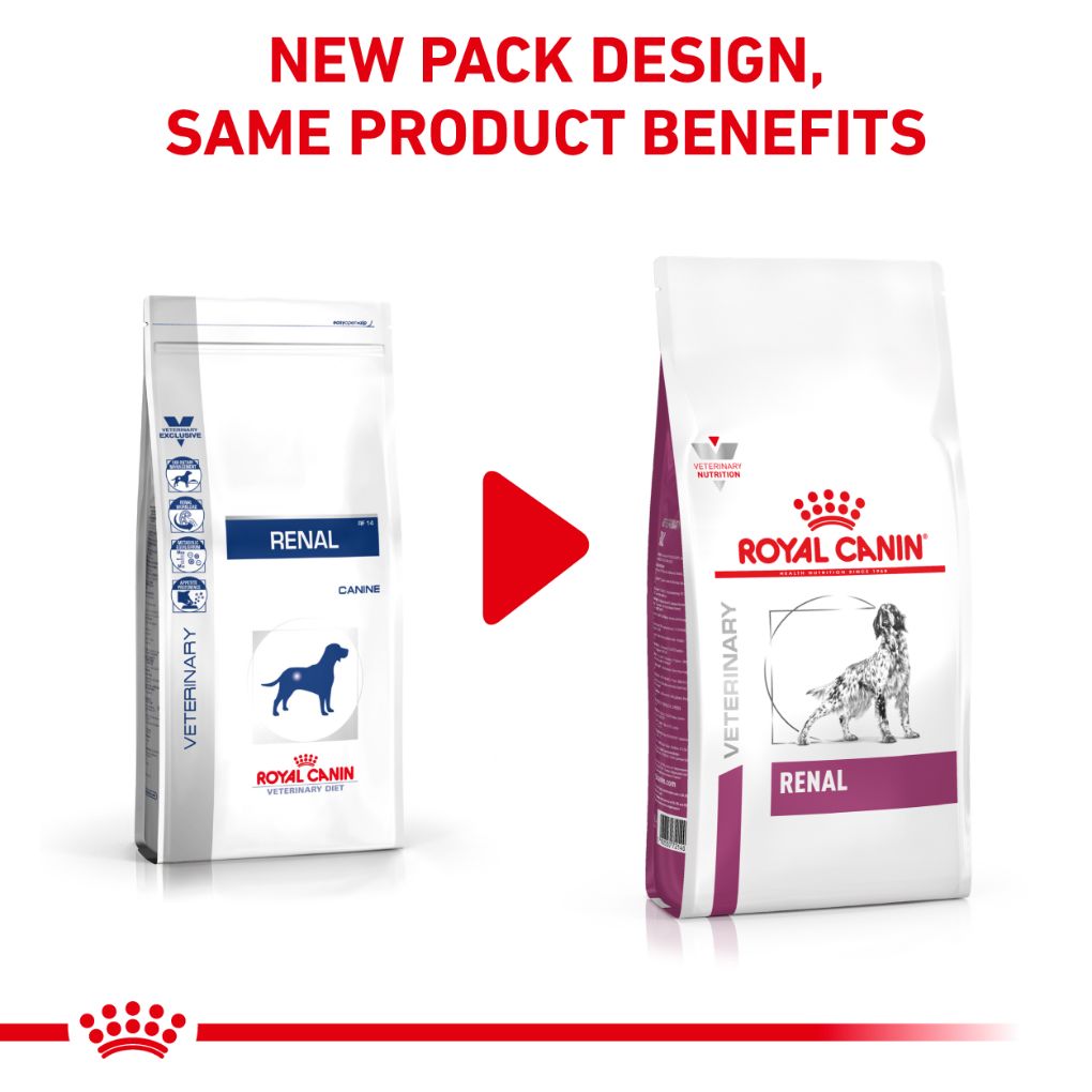 Royal Canin Veterinary Diet Renal for Dogs - RSPCA VIC