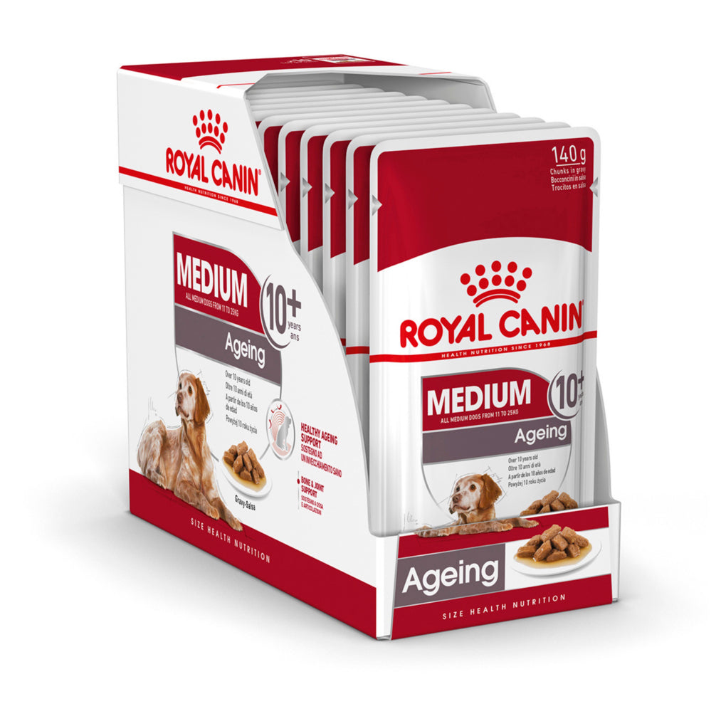 Royal Canin Medium Ageing 10+ Pouches - RSPCA VIC