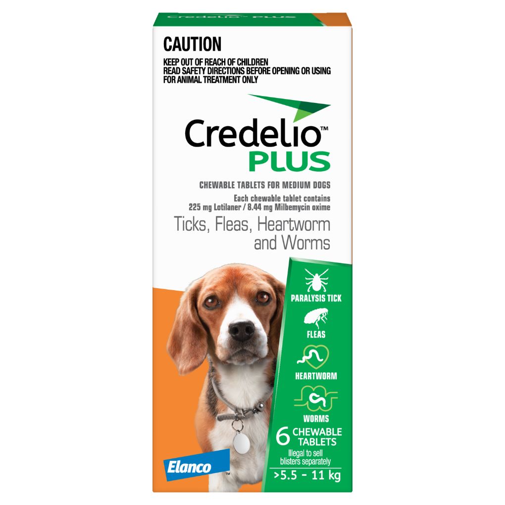 Credelio Plus Medium 5.5-11kg Orange - RSPCA VIC