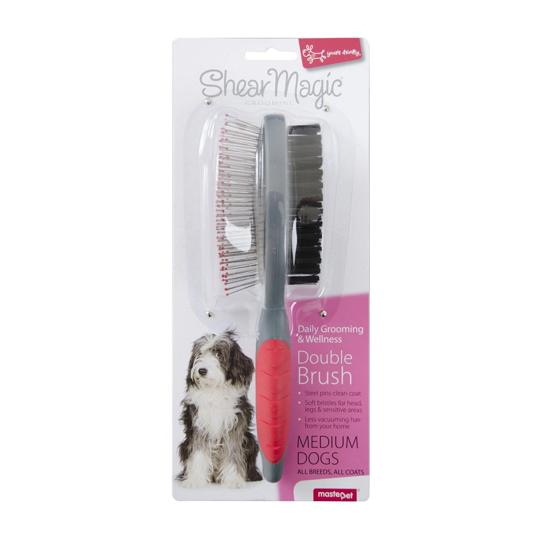 Shear Magic Double Sided Brush Medium - RSPCA VIC