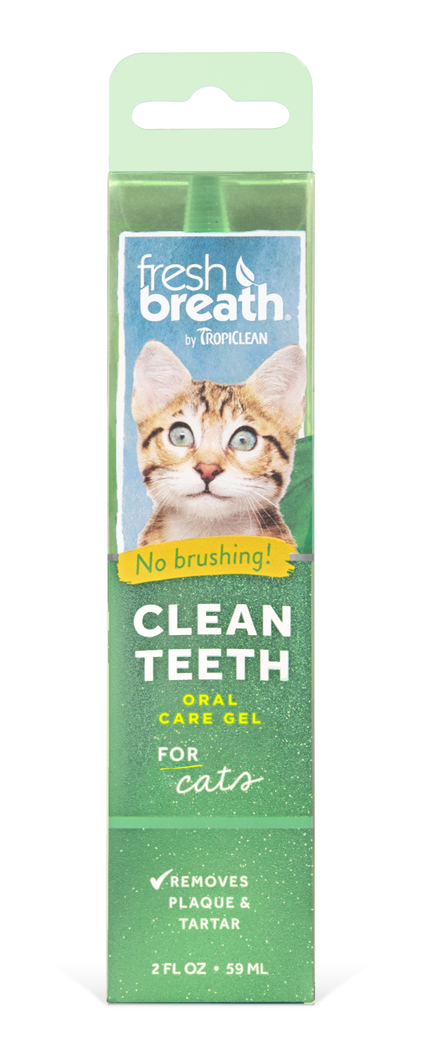 Fresh breath clean teeth gel hot sale for cats