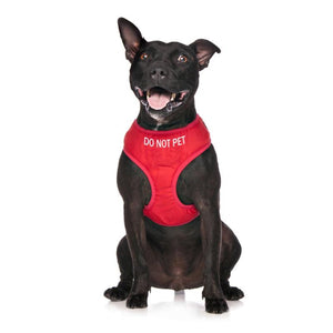 Friendly Dog Collars -DO NOT PET - Adjustable Vest Harness - RSPCA VIC