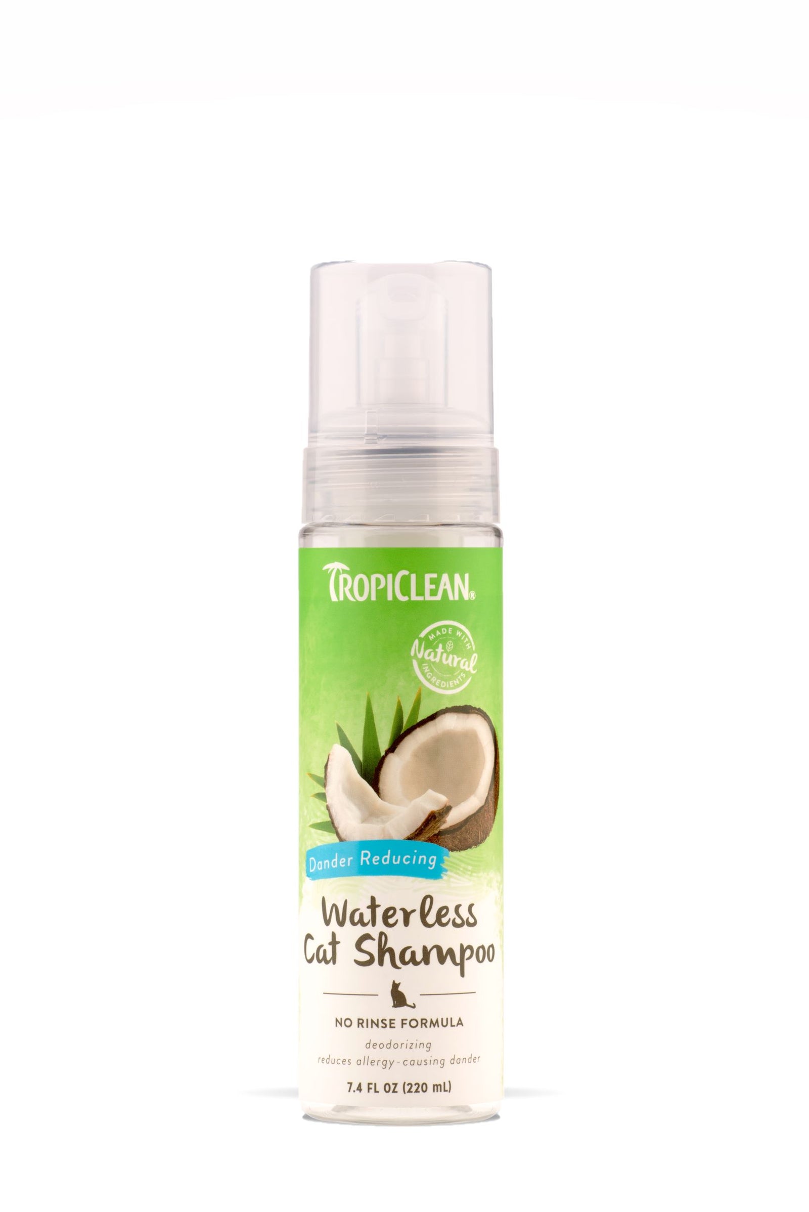 Tropiclean Waterless Cat Shampoo Dandruff 220ml - RSPCA VIC