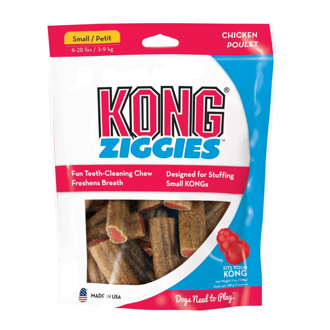 KONG Stuff'N Ziggies Chicken Flavoured Dog Treats Small - RSPCA VIC