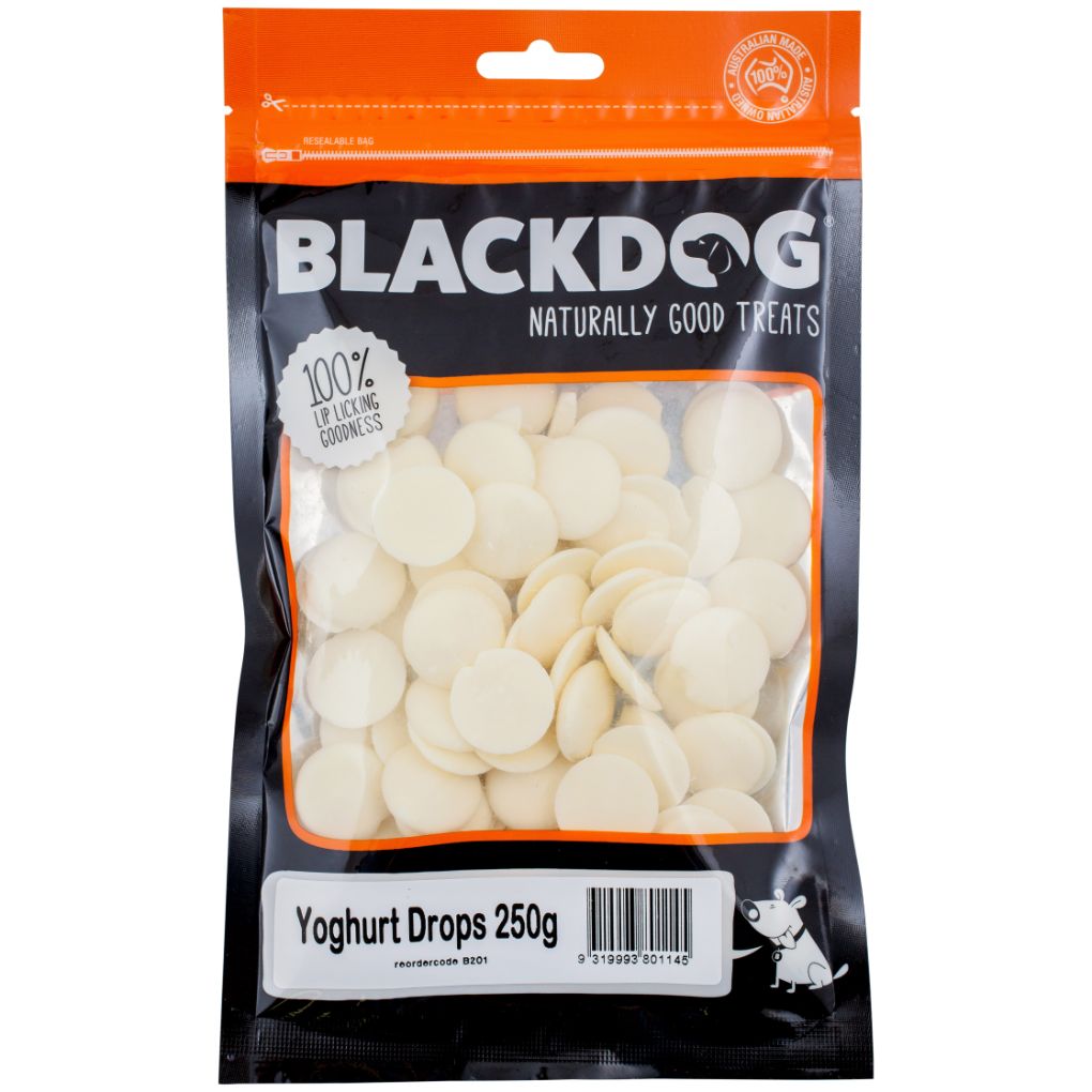 Black Dog Yoghurt Drops 250g - RSPCA VIC