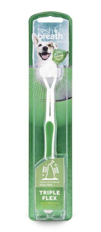 Tropiclean Tripleflex Toothbrush Large - RSPCA VIC