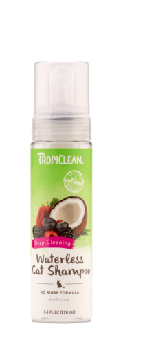 Tropiclean Waterless Cat Shampoo Deep Clean 220ml - RSPCA VIC