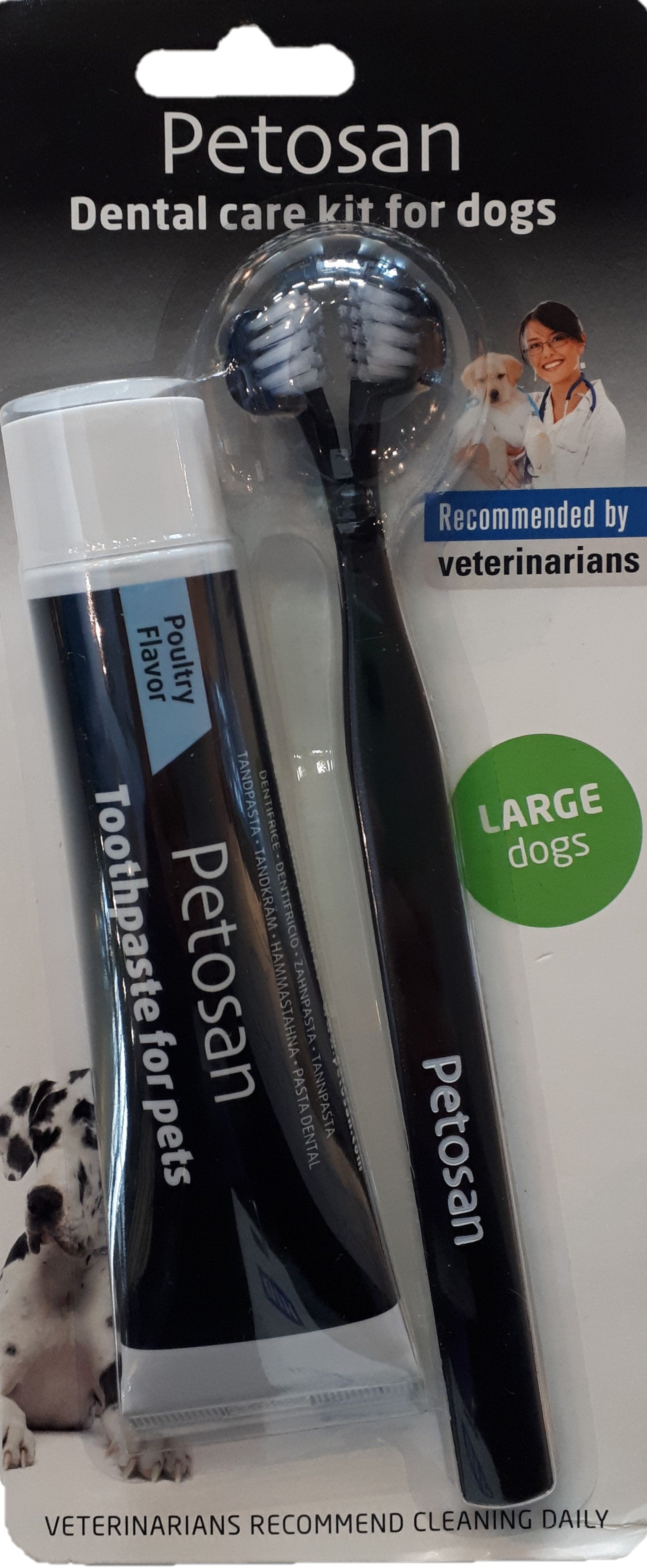 Petosan Toothbrush and Paste Kit Large - RSPCA VIC