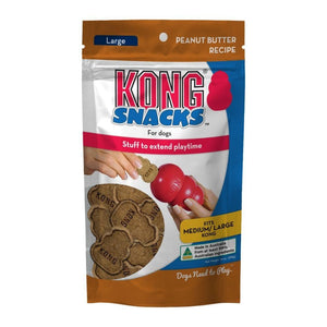 KONG Stuff'n Peanut Butter Biscuit Snacks for Medium-Large Dogs Treat 300g - RSPCA VIC